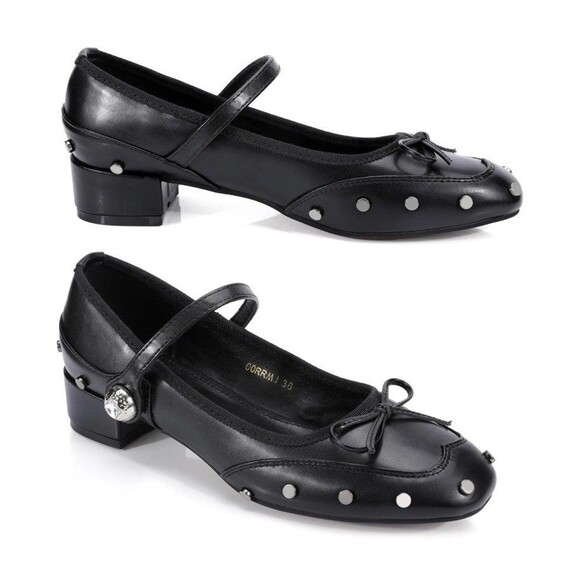 New Zelaprox Square Toe Mary Jane Pumps Shoes 38/7.5 Whimsigoth Steampunk Fairy - Picture 1 of 9